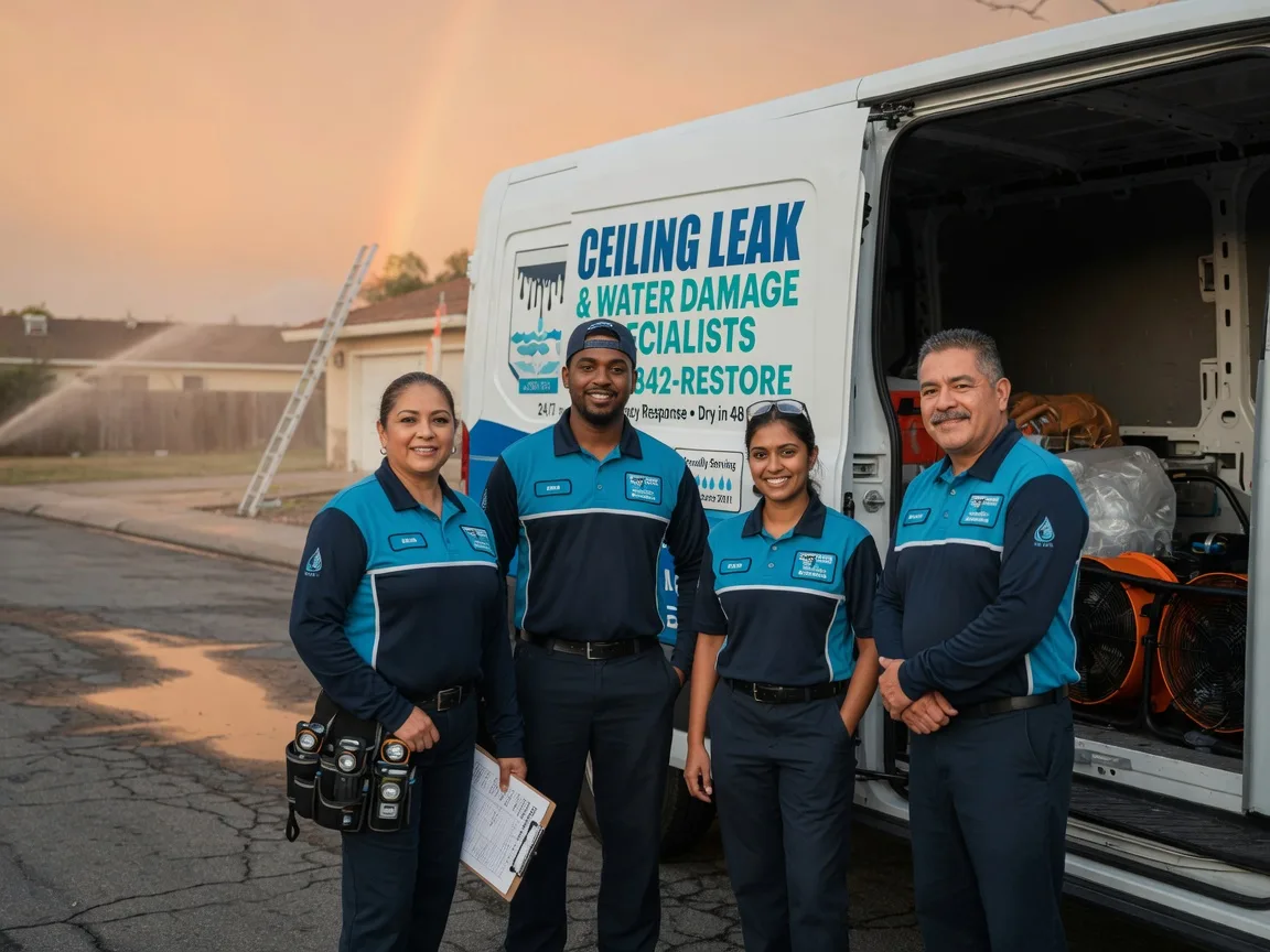 Ceiling Leak Cleanup company in Mendocino, CA