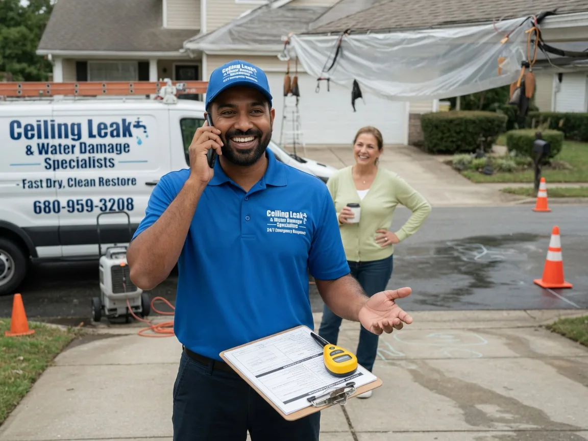Ceiling Leak Cleanup Mendocino, CA FAQs